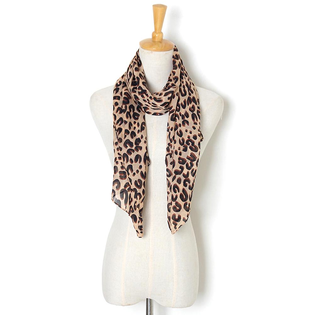 leopard scarf,silky chiffon,warm in winter and cool in summer