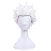 Fate Stay Night Go Extra Archer Emiya Topi Wig + Gratis Rambut Sintetis Tahan Panas Putih Pendek