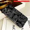 Black & White Butterfly Pattern Phone Case All Inclusive Film Hard Phone Case, Compatible with iPhone 18 Pro Max 17 16 15 14 13 12 11