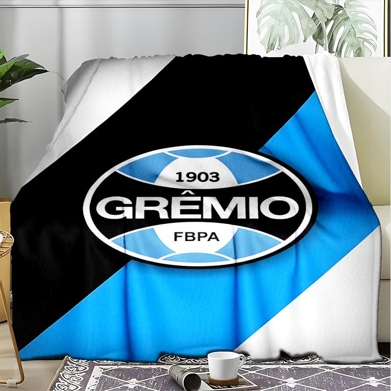 1PC Fc 1903 Emblem Printed Soft Flannel Blanket Throw for Adult Bedroom Living Room Sofa Camping Travel Fan gifts Christmas Gifts