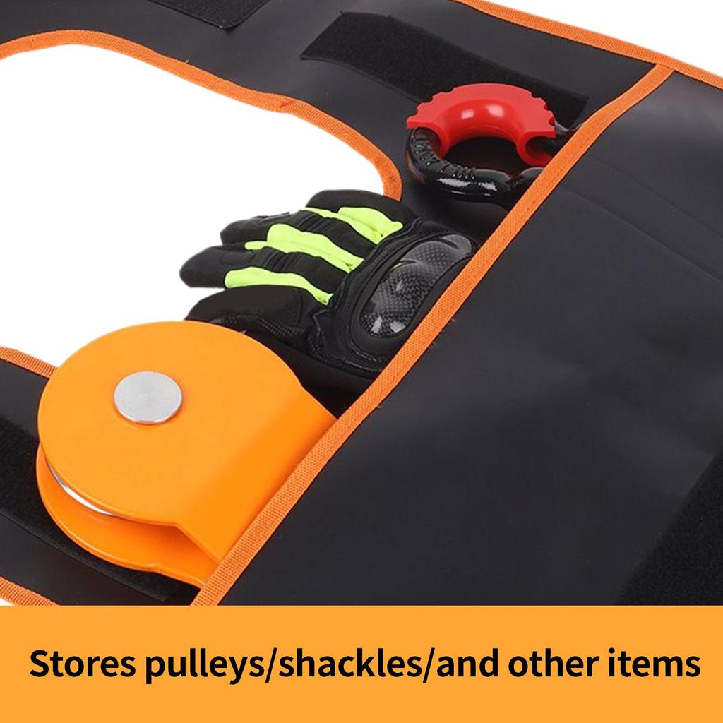 Safety Flags for Trucks Reflective Trailer Flag Rescue Equipment Anti-Rebound Waterproof Sign for Towing Rope Truck Trailer RV