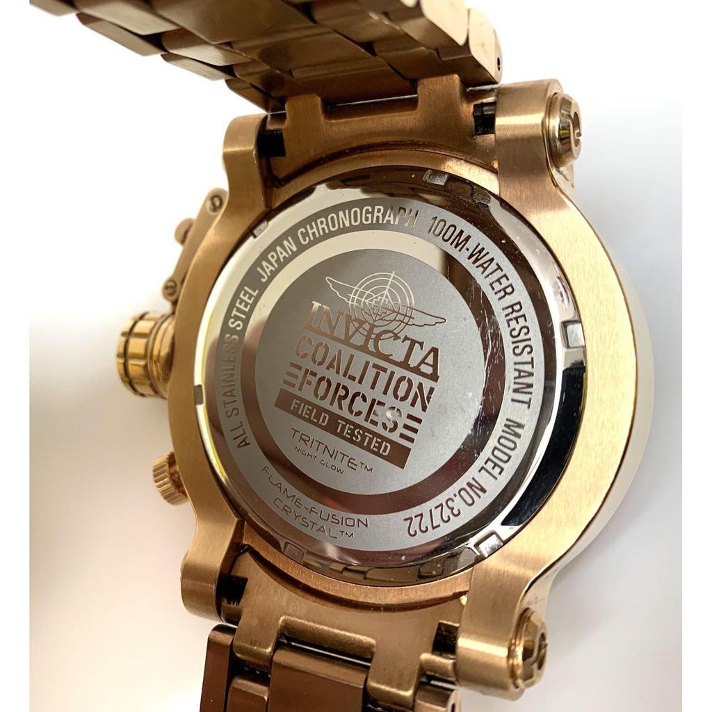 Used Price reductionINVICTA Coalition Forces Chronograph 32722 Watch Quartz operation item Men's