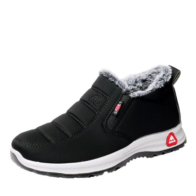 

Winter women s cotton shoes piled and thickened Beijing cloth shoes women s soft-soled cotton boots old walking shoes warm cotton shoes women 40 чорний