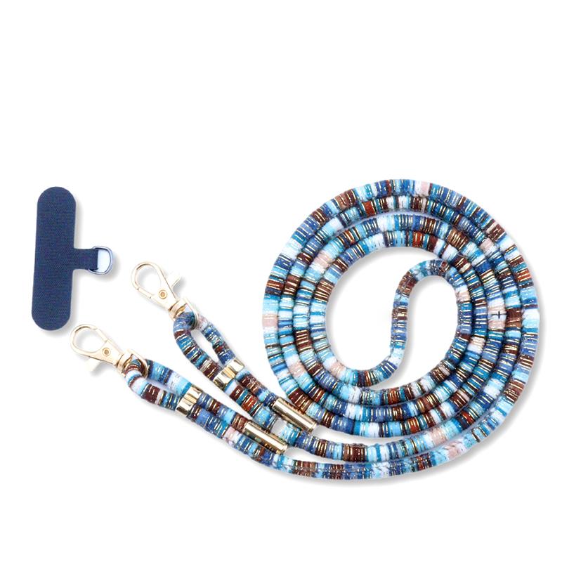 

1 шт. регулируемый модный ремешок для телефона в богемном стиле, ремешок с защитой от потери, этнические аксессуары для ветровой сумки