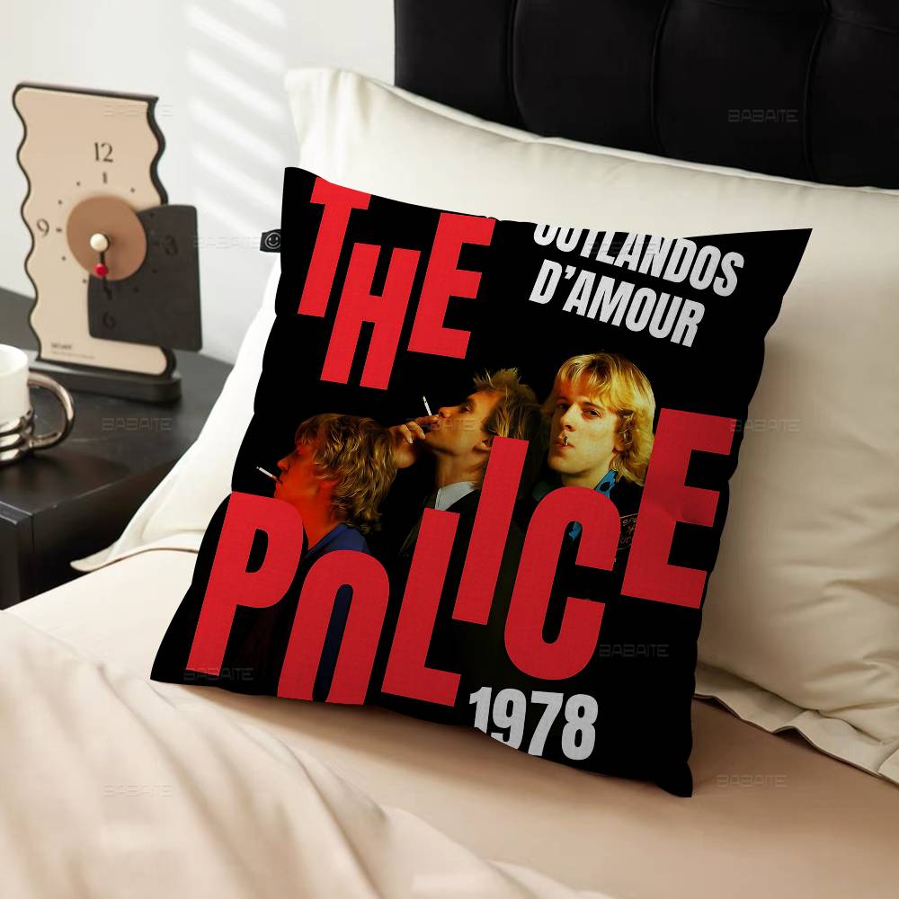 Rock Band The P-police Pillow Gift Home Office Decoration Pillow Bedroom Sofa Car Cushion CoverPillow Case