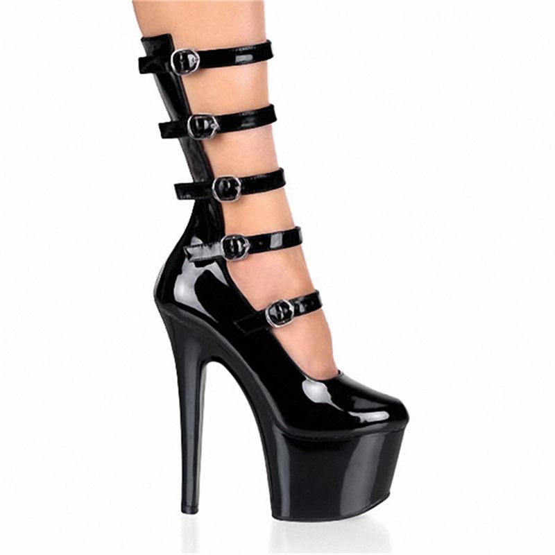 

Прямые продажи круглые ботильоны на очень высоком каблуке 15 см короткие черные модные трендовые женские босоножки среднего размера из вискозы на низком каблуке 46 чёрный