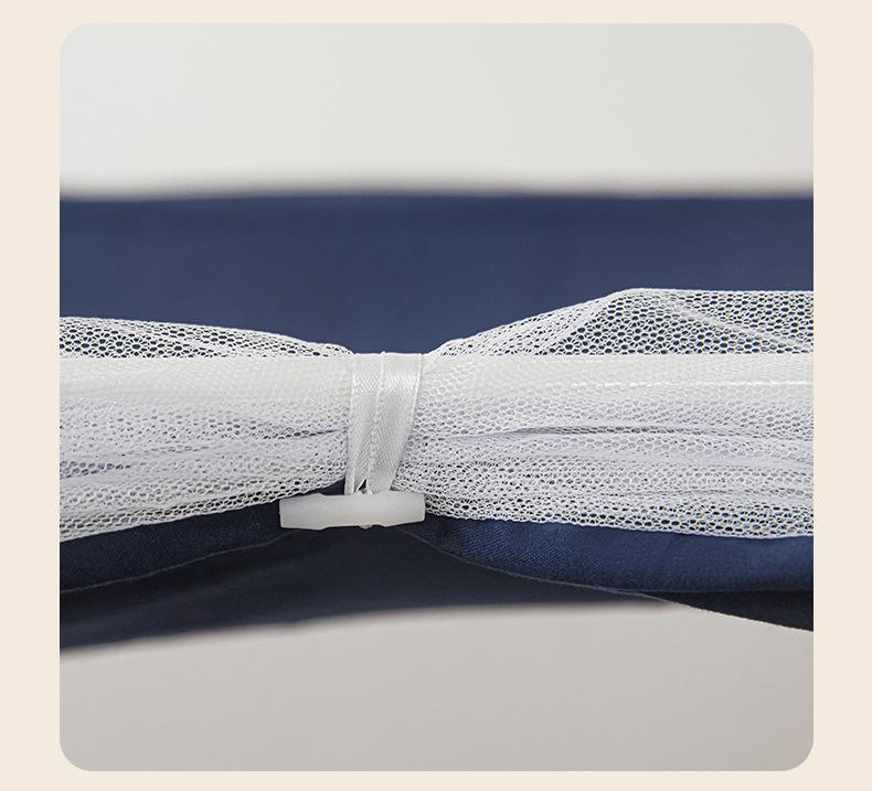 2026 Summer Dustproof Blackout Bed Curtain & Mosquito Net for Dorm Bunks