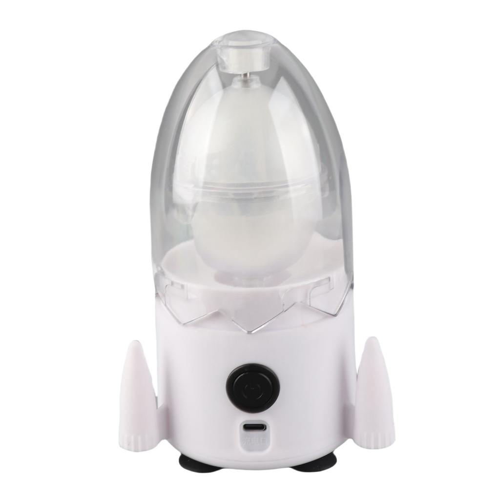 Mieszarka do jajek Akumulatorowa Silikonowe dno Materiał ABS klasy spożywczej Złote mieszarki do jajek do domu 15W 5V Biała