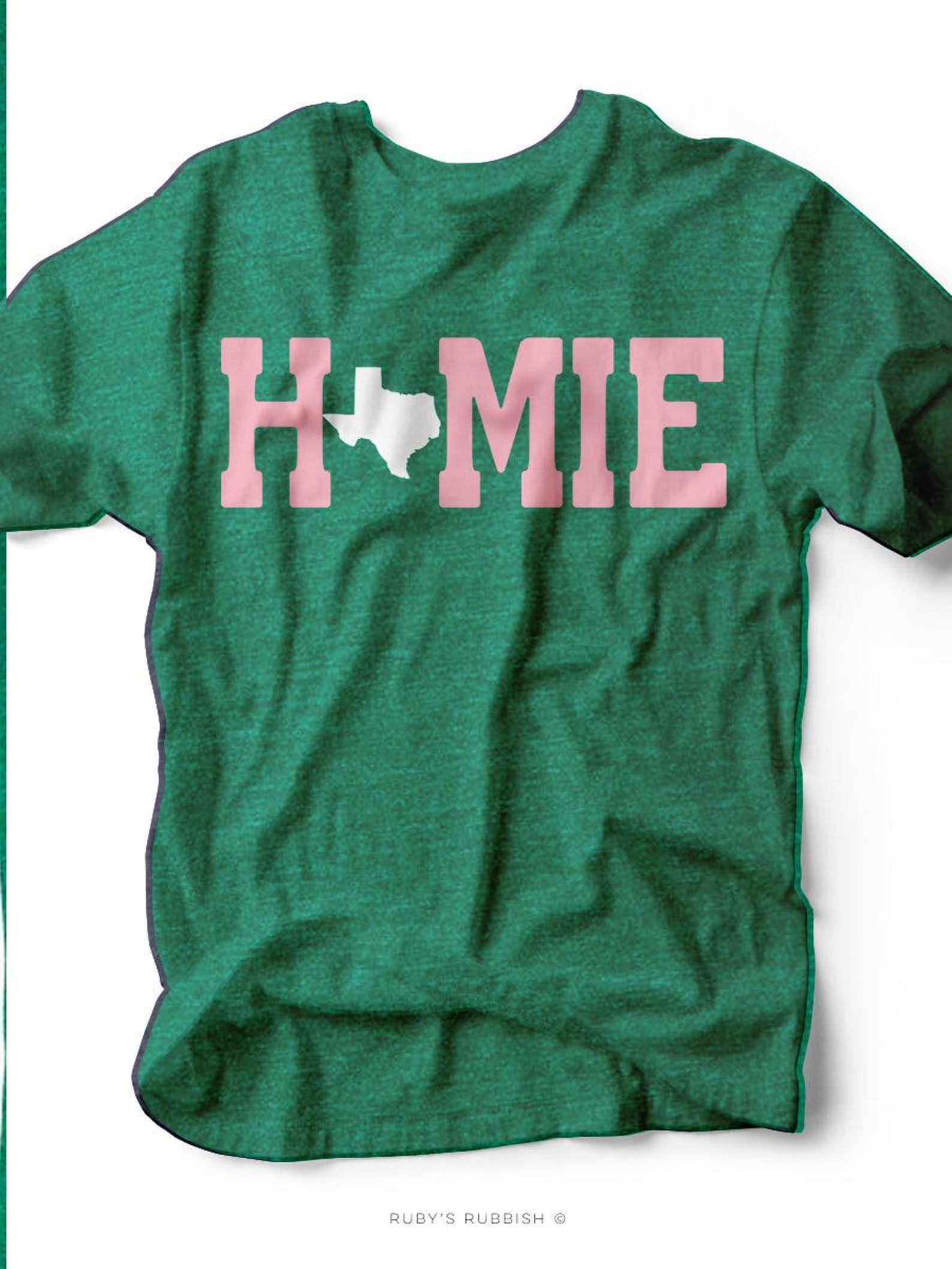 Texas Homie | Southern Graphic Tee | Ruby s Rubbish® S