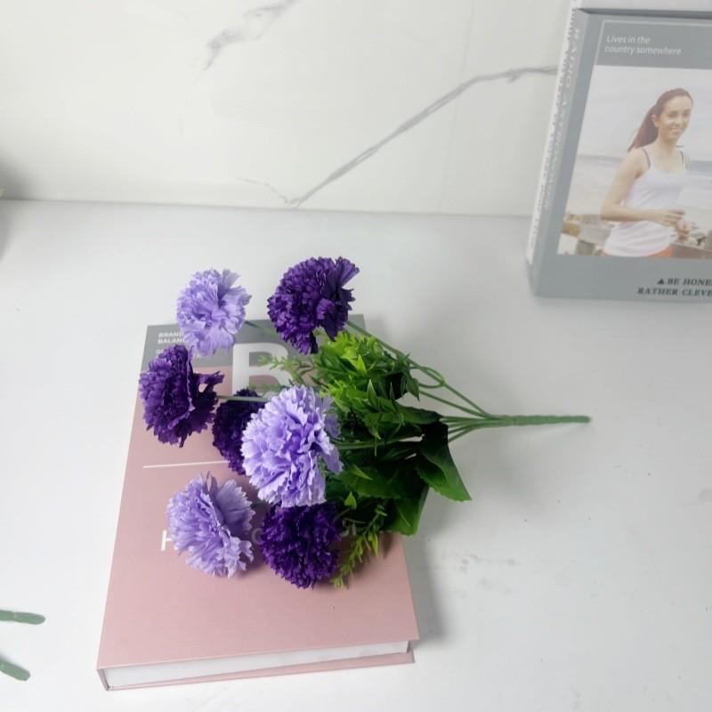 Simulated Hydrangeamacrophylla Flower Carnation Used For Decorating Room Decore