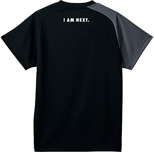 Maglia da Allenamento per Tennistavolo VICTAS, V-TS230, Unisex, Grigio/Nero (1110), Taglia L, 532101