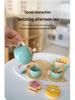Royal Afternoon Tea Wooden Pretend Play Set for Kids - Enhances Social Skills and Family Interaction