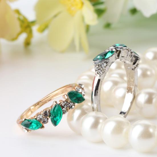 Women's Elegant Vintage Rhinestone Finger Knuckle Ring Gift Jewelry