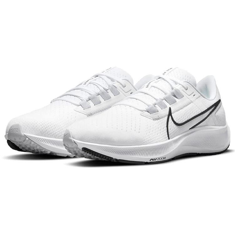 Nike Air Zoom Pegasus 38 'Fehér Fekete Tiszta Platina' Férfi CW7356-100