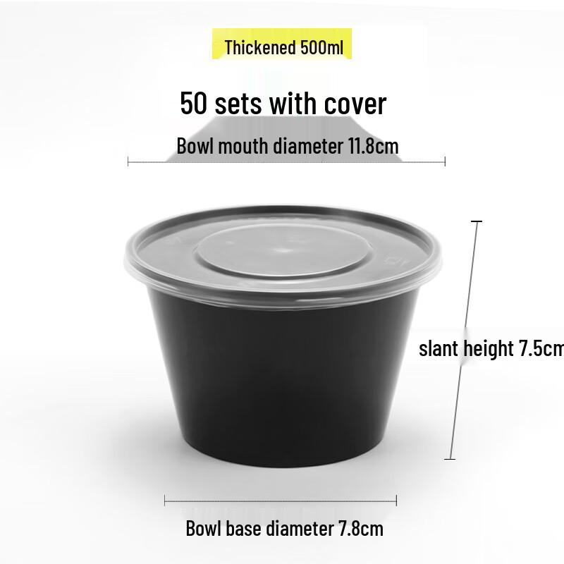 MOLUONA Disposable Food Containers with Lids