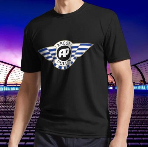 New Shirt Ascot Pullin Motorcycles Logo T-Shirt Funny American Unisex Size S-5XL XL