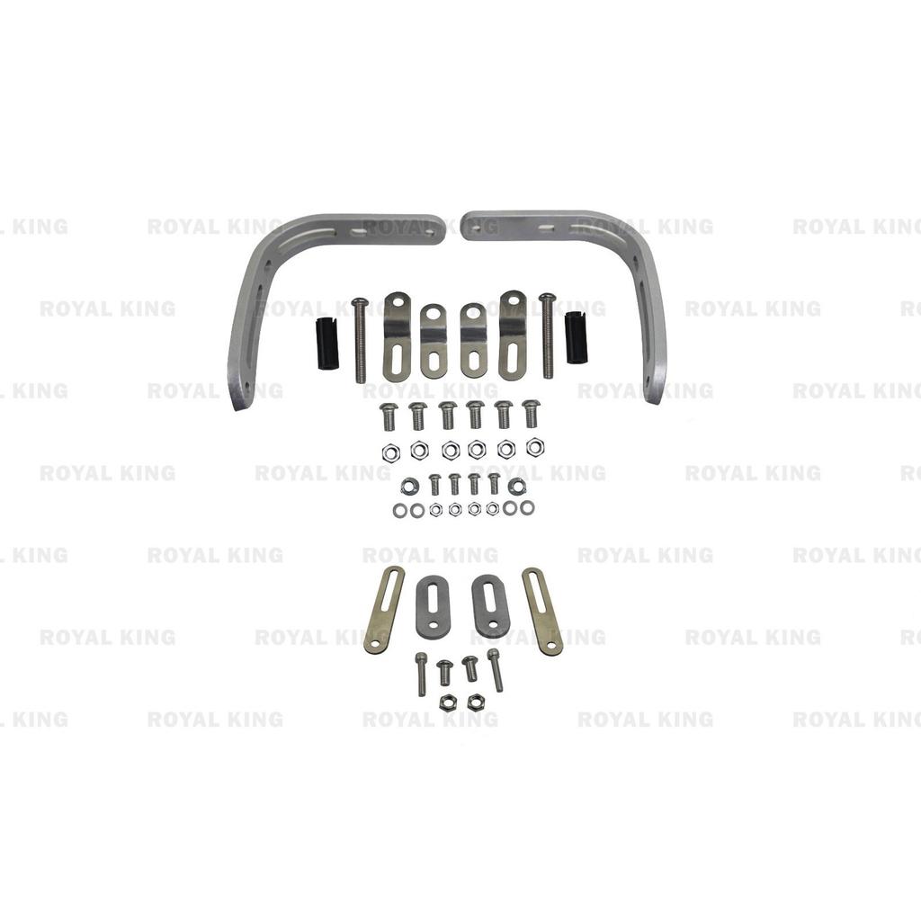 Fit For Universal Motorcycle "Orange Hand Guard With Aluminum Support"
