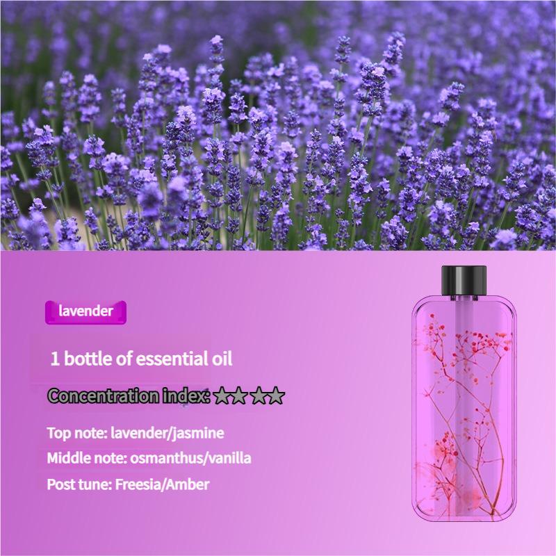 70ML Humidifier Essential Oil Refill Jasmine Lavender Hilton Oils Diffuser Fragrance Essential Oil for Living Bedroom Toilet Home Air Fresheners