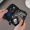 Zipper Key Bag for Men and Women Large Capacity Car Key Holder Ideal for Waist Hanging