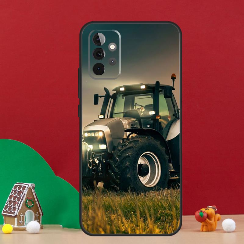 Farm Tractor Case For Samsung Galaxy A54 A06 A16 A26 A36 A56 A53 A32 A52 A33 A13 A55 A35 A15 A14 A34 A17