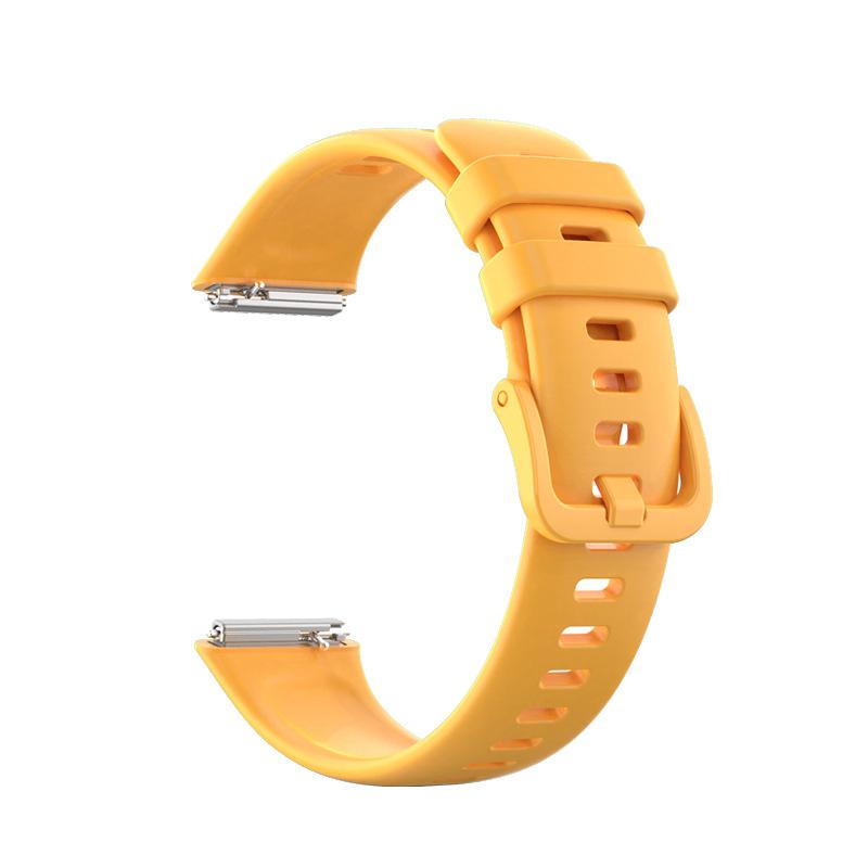 Pulseira de substituição para huawei band 7 silicone macio pulseira acessórios relógio inteligente pulseira para huawei banda 7 correa