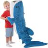 Giant Whale Shark Plush Pillow Toy Big Stuffed Animal Soft Blue Fabric Home Decor Gift for Kids and Adults