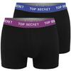 TOP SECRET Men' Boxer Shorts 8 Pack Cotton Size