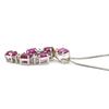 NON BRAND - Ruby 0.8ct Diamond PendantNecklace K18WG/Ruby Array