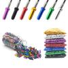 100 Stück Mountainbike Variable Speed Drahtkern Aluminium Endkappe Fahrrad Zubehör Aluminiumlegierung Farbige Bremskabel-Kernkappe