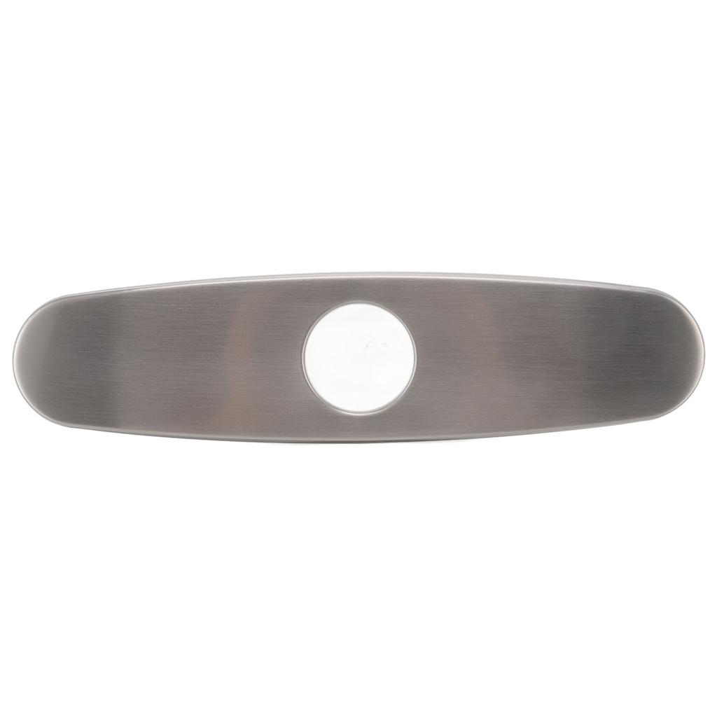 Sink Faucet Hole Cover Deck Plate Brushed 304 Stainless Steel Fishplate Bottom Plate Kitchen Faucet Decorative Panel