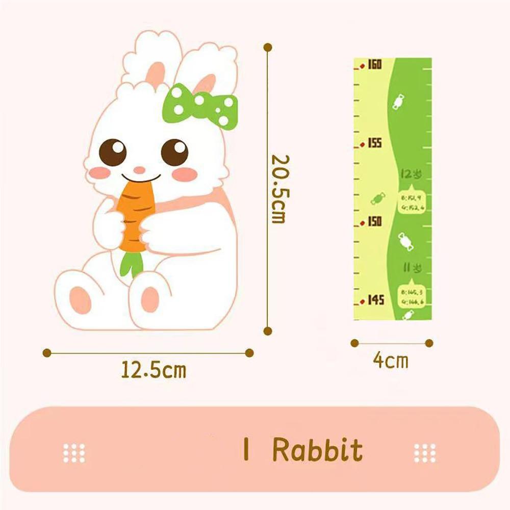 

Подвижная доска для измерения высоты настенные наклейки легко устанавливаются детские наклейки для измерения высоты украшения дома Rabbit