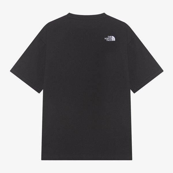 The NorTh Face Flower Ex ShorT Sleeve Round T shirT Black nT7ur23j