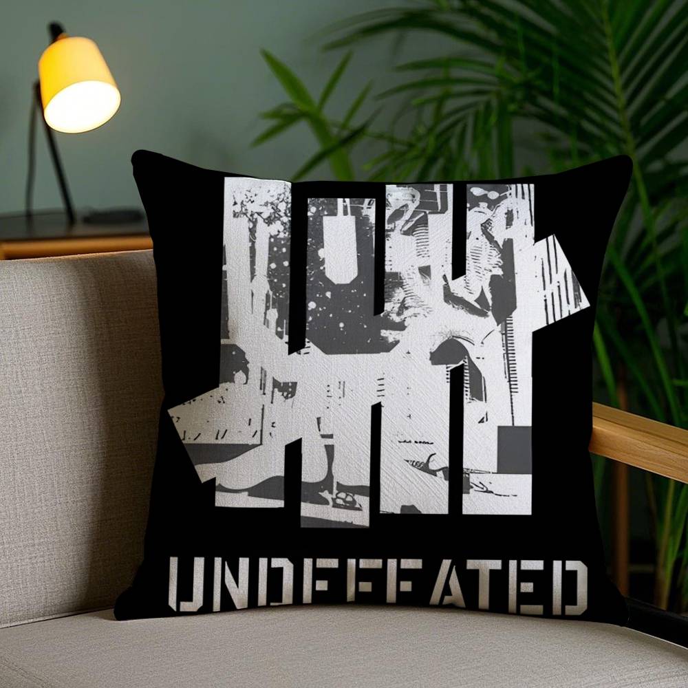 

5 Полосок Крутой Непобедимый-U Наволочка Антипылевой клещ Наволочка Невидимая молния Шелковистый короткий плюш Чехол на диванную подушку 12x12Inch