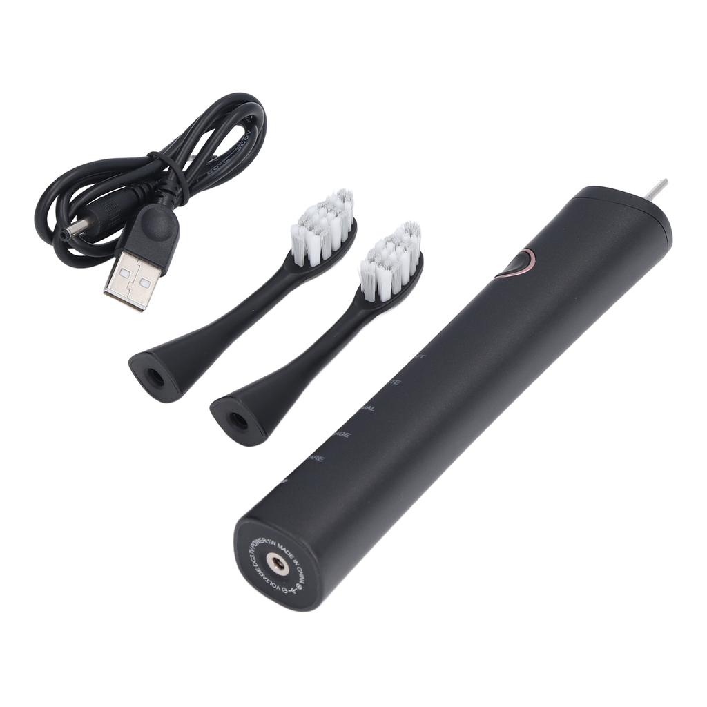 Elektrický USB dobíjecí bělící zubní kartáček 39000x/min 5 režimů s inteligentním časovačem