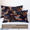 Gamepad Printed Bedding Soft and Cozy Duvet Cover and Pillowcases Room Decorating Set for Video Game Lovers for All Seasons