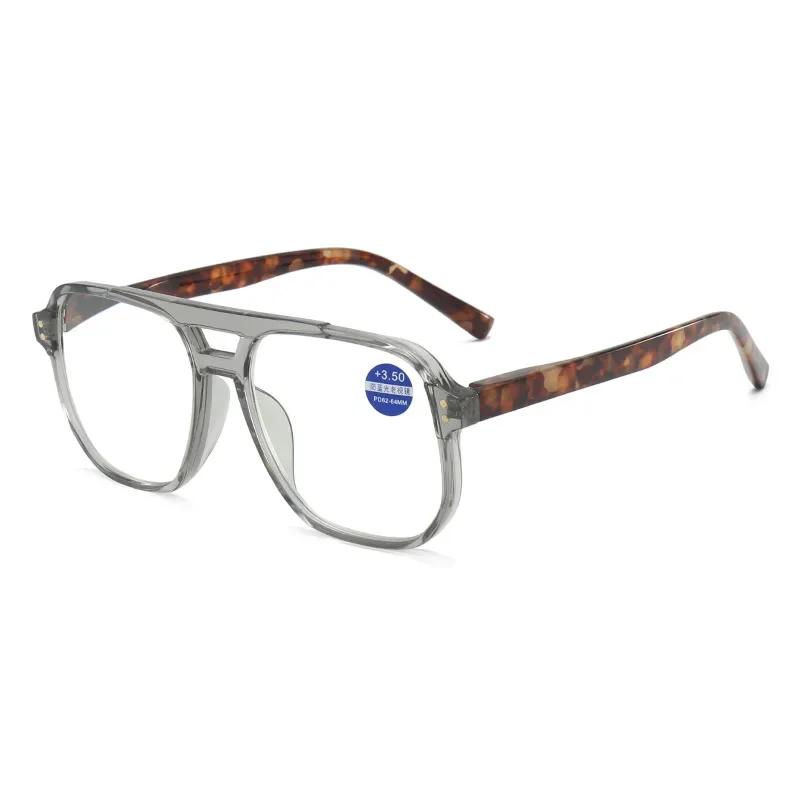 

Новая коробка Анти-синий свет Miding Пресбиопические очки с пружинными дужками и бесплатными очками с двойной перекладиной Диоптрии до +4.0 Унисекс +3.5