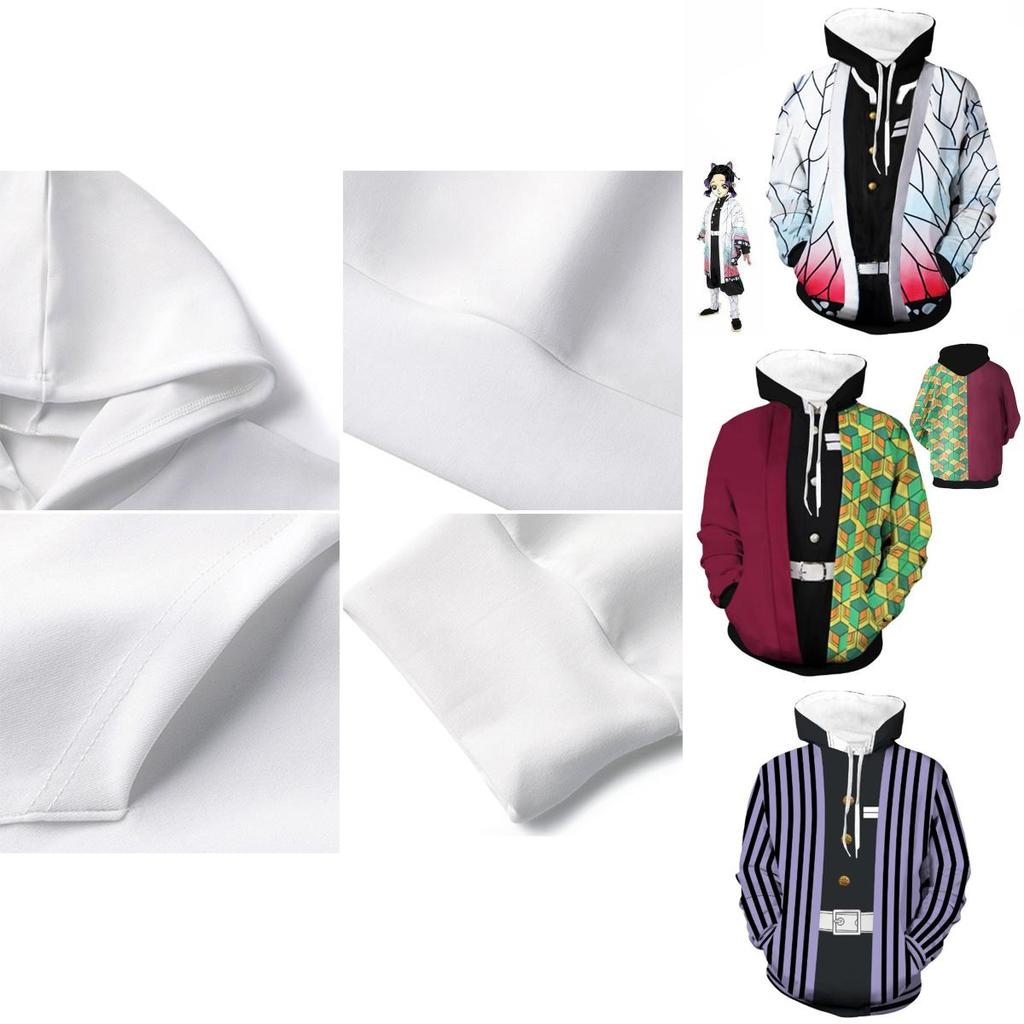 Slayer Kimetsu No Yaiba 3d Hoodie Sweatshirt With Comfortable Soft Material**