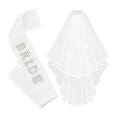 Bridal Sash for Bachelorette Party Decorations Bride To Be Gift Bridal Shower Wedding Bride To Be Sash Photo Props