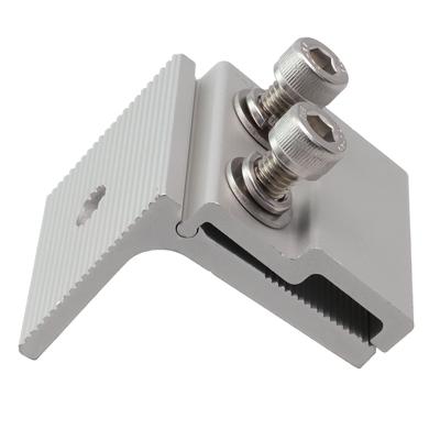 1/4Pcs Solar Panel Bracket Photovoltaic PV Panel Roof Standing Seam Clamp Sheet Seam Clamp Mounting Solar Pv