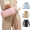 Outdoor Sports Water Bottle Bag with Adjustable Shoulder Strap and Phone Pocket Water Bottle Sleeve for Hiking Camping Gym 1E12W