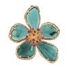 Elegant Crystal Flower Brooch for Women – Exquisite Corsage Coat Pin Gift