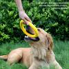 Dog Toy Lightweight Floating Pet Chew Toy Bite-resistant Interactive Dog Training Ring for Outdoor Activity