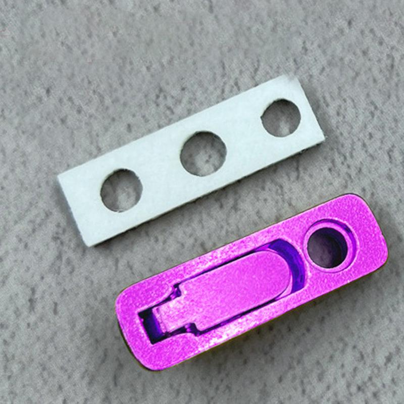 1set Volatilization Reduction Feature Sealing Metal Design Zip Cotton Base Inner Liner Modification