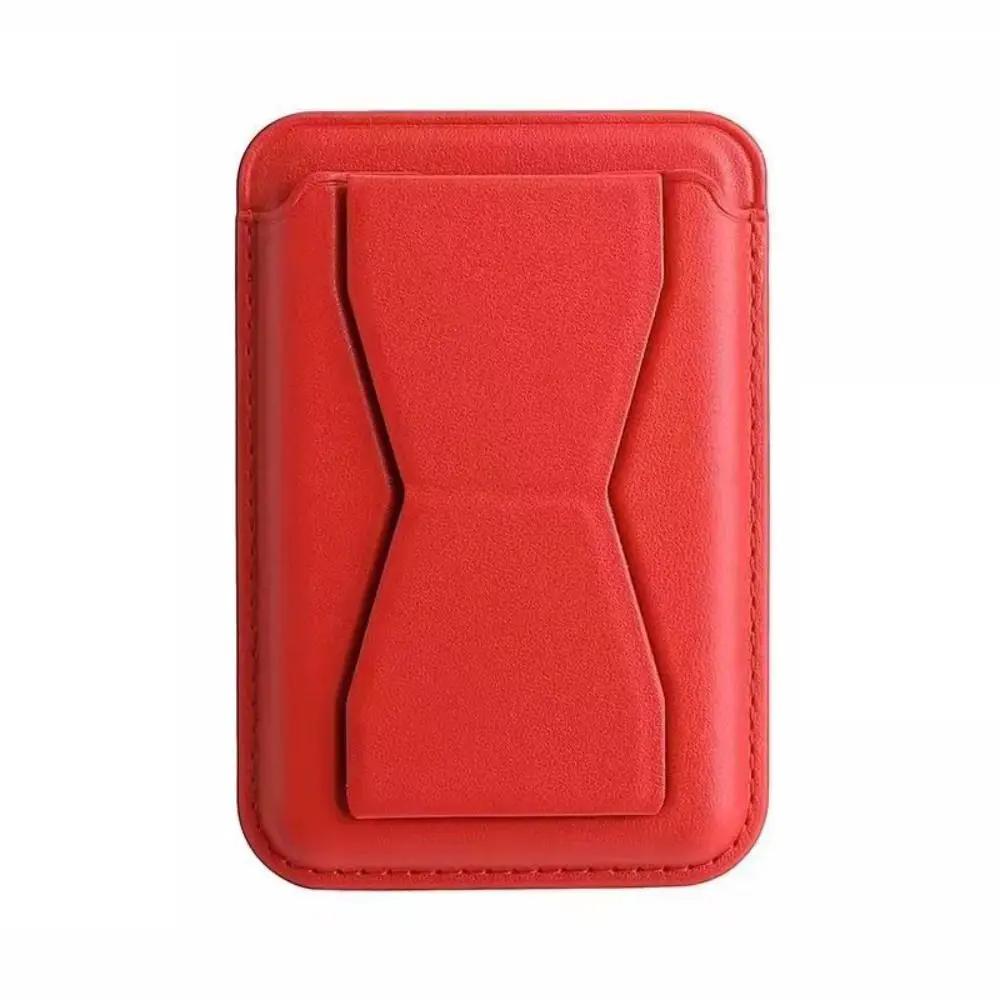 For Magsafe Wallet Phone Card Holder Safety Accessories Card Bag Anti-theft Leather Phone Card Bag for iPhone 15 14 13 ProMax