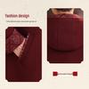 Women's Mid-Length Wool Coat for Mature and Elderly - Autumn/Winter Style