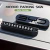 Car Parking Phone Number Plate Temporary Park Card Universal Auto Accessories For BYD Qin Pro Tang F3 E6 Atto 3 Yuan Plus Song