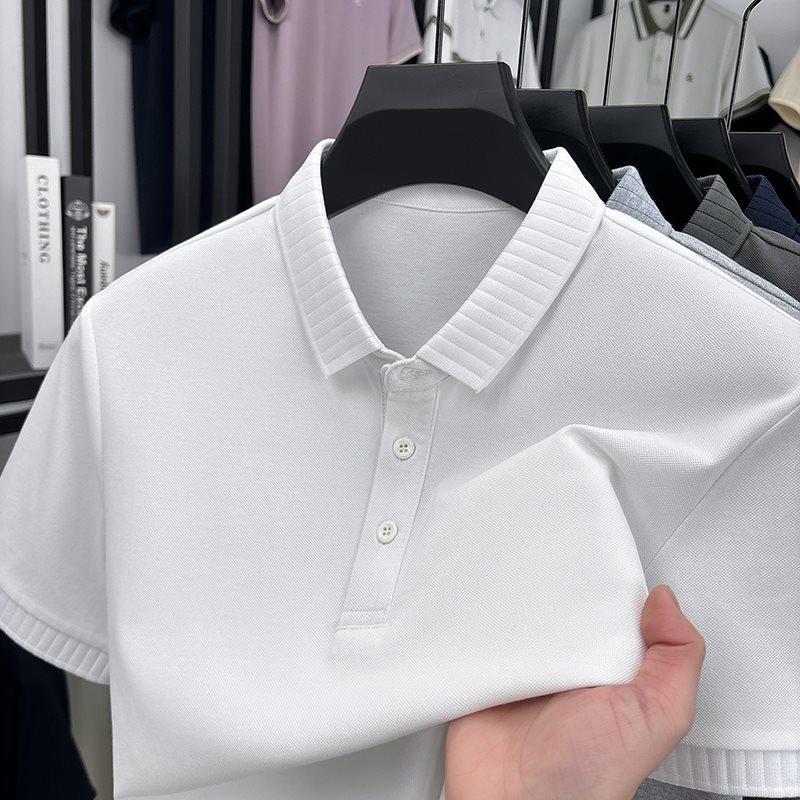 T298 Summer High-Quality Short Sleeve Business Casual Polo Shirt