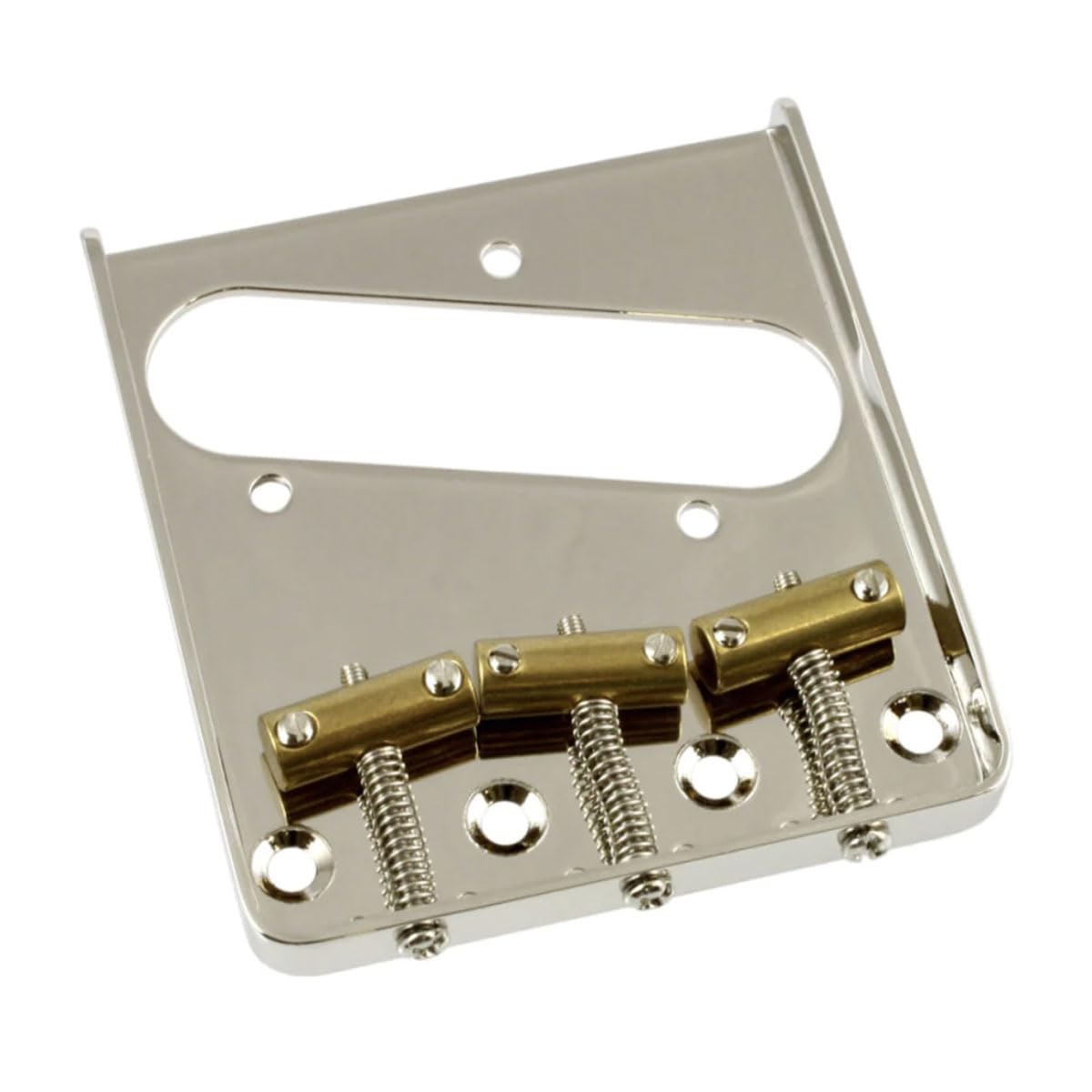 

Allparts Nickel Vintage Compensated Saddle Bridge for Telecaster 6014 TB-5125-001