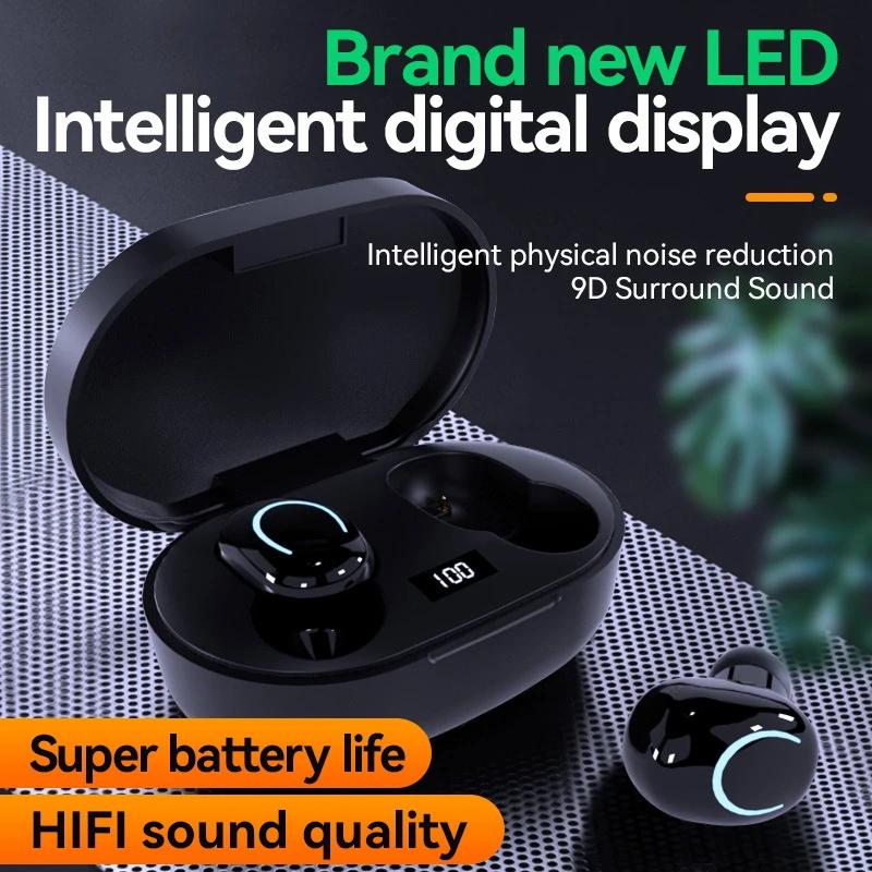 

X12 Tws Наушники Bluetooth 5.2 Наушники Беспроводная Bluetooth-гарнитура Стереогарнитура Мини-наушники с микрофоном