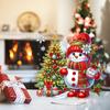 Acrylic Special Shaped Christmas Tree Snowman Desktop Diamond Art Kits 5D DIY Diamond Art Tabletop Decorations for Office Decor